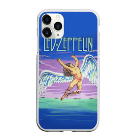 Чехол для iPhone 11 Pro матовый с принтом Led Zeppelin 2 в Петрозаводске, Силикон |  | led zeppelin | лед зеппелин | роберт плант