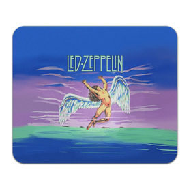 Коврик прямоугольный с принтом Led Zeppelin 2 в Петрозаводске, натуральный каучук | размер 230 х 185 мм; запечатка лицевой стороны | led zeppelin | лед зеппелин | роберт плант