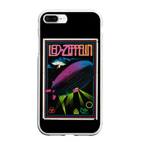 Чехол для iPhone 7Plus/8 Plus матовый с принтом Led Zeppelin 6 в Петрозаводске, Силикон | Область печати: задняя сторона чехла, без боковых панелей | Тематика изображения на принте: led zeppelin | лед зеппелин | роберт плант