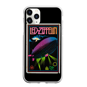 Чехол для iPhone 11 Pro матовый с принтом Led Zeppelin 6 в Петрозаводске, Силикон |  | led zeppelin | лед зеппелин | роберт плант