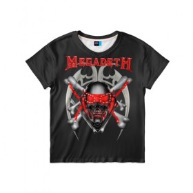 Детская футболка 3D с принтом Megadeth 2 в Петрозаводске,  |  | Тематика изображения на принте: 