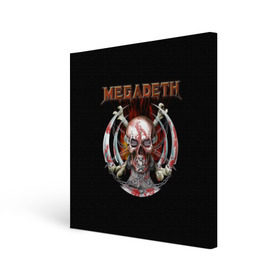 Холст квадратный с принтом Megadeth 5 в Петрозаводске, 100% ПВХ |  | Тематика изображения на принте: megadeth | дирк вербурен | дэвид эллефсон | дэйв мастейн | кико лоурейро | мегадэт