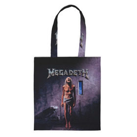 Сумка 3D повседневная с принтом Megadeth 7 в Петрозаводске, 100% полиэстер | Плотность: 200 г/м2; Размер: 34×35 см; Высота лямок: 30 см | megadeth | дирк вербурен | дэвид эллефсон | дэйв мастейн | кико лоурейро | мегадэт