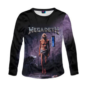 Женский лонгслив 3D с принтом Megadeth 7 в Петрозаводске, 100% полиэстер | длинные рукава, круглый вырез горловины, полуприлегающий силуэт | megadeth | дирк вербурен | дэвид эллефсон | дэйв мастейн | кико лоурейро | мегадэт