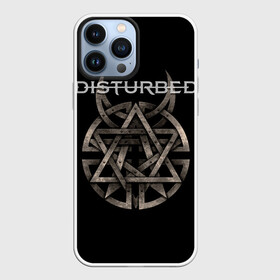 Чехол для iPhone 13 Pro Max с принтом Disturbed 2 в Петрозаводске,  |  | disturbed | donegan | draiman | moyer | wengren | венгрен | дистурбед | дониган | дрейман | мойер | хард рок