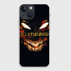 Чехол для iPhone 13 mini с принтом Disturbed 4 в Петрозаводске,  |  | disturbed | donegan | draiman | moyer | wengren | венгрен | дистурбед | дониган | дрейман | мойер | хард рок