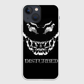 Чехол для iPhone 13 mini с принтом Disturbed 5 в Петрозаводске,  |  | disturbed | donegan | draiman | moyer | wengren | венгрен | дистурбед | дониган | дрейман | мойер | хард рок