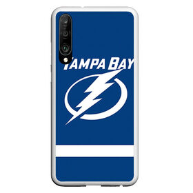 Чехол для Honor P30 с принтом Tampa Bay Kucherov в Петрозаводске, Силикон | Область печати: задняя сторона чехла, без боковых панелей | 86 | nikita kucherov | tampa bay lightning | никита кучеров | нхл | тампа бэй лайтнинг | хоккей