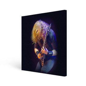 Холст квадратный с принтом Dave Mustaine в Петрозаводске, 100% ПВХ |  | dave | megadeth | metal | mustaine | rattlehead | rock | thrash | vic | дейв | мастейн | мегадет | метал | рок | треш