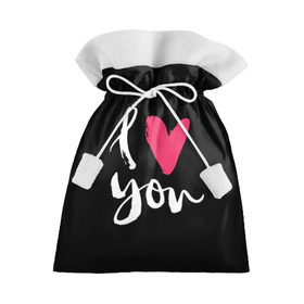 Подарочный 3D мешок с принтом Valentine`s Day, I Iove you в Петрозаводске, 100% полиэстер | Размер: 29*39 см | Тематика изображения на принте: 14 | february | heart | holiday | i love you | valentines day | день святого валентина | праздник | сердце | февраль | я люблю тебя