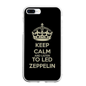 Чехол для iPhone 7Plus/8 Plus матовый с принтом Led Zeppelin в Петрозаводске, Силикон | Область печати: задняя сторона чехла, без боковых панелей | Тематика изображения на принте: led zeppelin