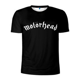 Мужская футболка 3D спортивная с принтом Motorhead в Петрозаводске, 100% полиэстер с улучшенными характеристиками | приталенный силуэт, круглая горловина, широкие плечи, сужается к линии бедра | motorhead | моторхэд