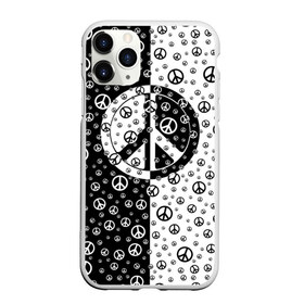 Чехол для iPhone 11 Pro матовый с принтом Peace Symbol в Петрозаводске, Силикон |  | love | peace | symbol | знак | любовь | мир | пацифик | пацифика | сигнал | символ | хиппи