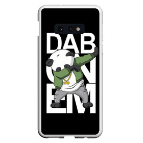 Чехол для Samsung S10E с принтом Panda dab в Петрозаводске, Силикон | Область печати: задняя сторона чехла, без боковых панелей | dab | dab n dance | dab on em | panda dab | дэб