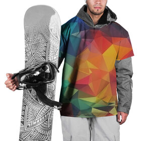 Накидка на куртку 3D с принтом Цветные полигоны в Петрозаводске, 100% полиэстер |  | абстракция | бумага | геометрия | грани | изгиб | линии | оптические | полигоны | полосы | постель | розовый | сочетания | текстура | треугольники