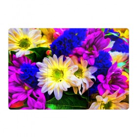 Магнитный плакат 3Х2 с принтом Райские цветы в Петрозаводске, Полимерный материал с магнитным слоем | 6 деталей размером 9*9 см | Тематика изображения на принте: color | колорит | лепестки | цвет | цветок | цветочки | цветы