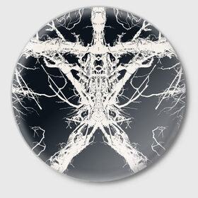 Значок с принтом Ведьма из Блэр в Петрозаводске,  металл | круглая форма, металлическая застежка в виде булавки | 