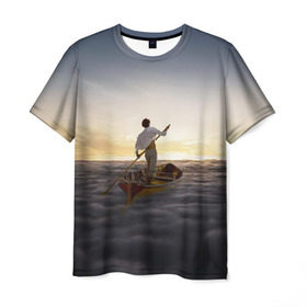 Мужская футболка 3D с принтом Pink Floyd в Петрозаводске, 100% полиэфир | прямой крой, круглый вырез горловины, длина до линии бедер | pink floyd | rock | пинк флоид | рок
