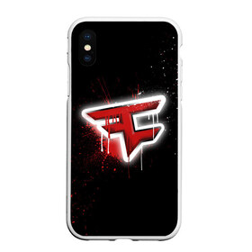 Чехол для iPhone XS Max матовый с принтом csgo - Faze clan (Black collection) в Петрозаводске, Силикон | Область печати: задняя сторона чехла, без боковых панелей | black | clan | csgo | faze | ксго | фейз