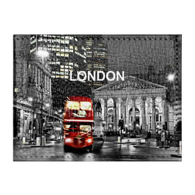 Обложка для студенческого билета с принтом Улицы Лондона в Петрозаводске, натуральная кожа | Размер: 11*8 см; Печать на всей внешней стороне | bus | city | england | evening | lights | london | night | street | two storey | united kingdom | автобус | англия | великобритания | вечер | город | двухэтажный | лондон | ночь | огни | улица