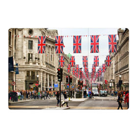 Магнитный плакат 3Х2 с принтом Улицы Лондона в Петрозаводске, Полимерный материал с магнитным слоем | 6 деталей размером 9*9 см | city | england | flags | london | moving | pedestrians | people | street | traffic lights | united kingdom | англия | великобритания | город | лондон | люди | переход | пешеходы | светофоры | улица | флаги