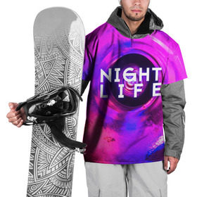 Накидка на куртку 3D с принтом Night life в Петрозаводске, 100% полиэстер |  | Тематика изображения на принте: color | life | night | party | вечеринка | дискотека | жизнь | ночная | ночь | туса