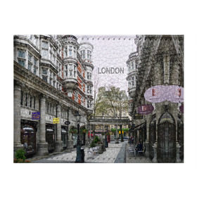 Обложка для студенческого билета с принтом Улицы Лондона в Петрозаводске, натуральная кожа | Размер: 11*8 см; Печать на всей внешней стороне | Тематика изображения на принте: boulevard | city | england | london | street | united kingdom | англия | бульвар | великобритания | город | лондон | улица