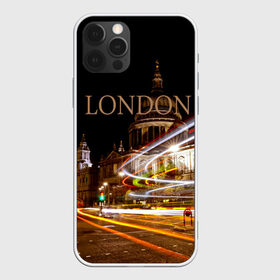 Чехол для iPhone 12 Pro Max с принтом Улицы Лондона в Петрозаводске, Силикон |  | city | england | lights | london | night | street | united kingdom | англия | великобритания | город | лондон | ночь | огни | улица