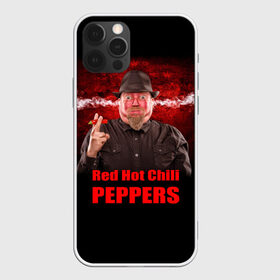 Чехол для iPhone 12 Pro Max с принтом Red Hot Chili Peppers в Петрозаводске, Силикон |  | Тематика изображения на принте: звезда | красный | кумир | музыка | перец | рок | рок группа | хит