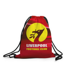 Рюкзак-мешок 3D с принтом Liverpool в Петрозаводске, 100% полиэстер | плотность ткани — 200 г/м2, размер — 35 х 45 см; лямки — толстые шнурки, застежка на шнуровке, без карманов и подкладки | football | англия | ливерпуль | премьер лига | фанат | футбол | футболист