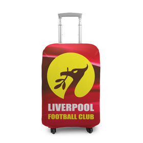 Чехол для чемодана 3D с принтом Liverpool в Петрозаводске, 86% полиэфир, 14% спандекс | двустороннее нанесение принта, прорези для ручек и колес | football | англия | ливерпуль | премьер лига | фанат | футбол | футболист