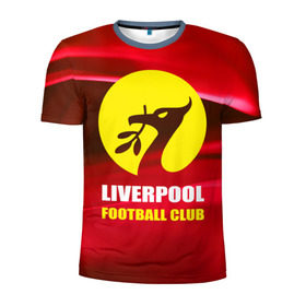 Мужская футболка 3D спортивная с принтом Liverpool в Петрозаводске, 100% полиэстер с улучшенными характеристиками | приталенный силуэт, круглая горловина, широкие плечи, сужается к линии бедра | football | англия | ливерпуль | премьер лига | фанат | футбол | футболист