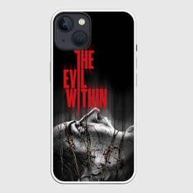 Чехол для iPhone 13 с принтом The Evil Within в Петрозаводске,  |  | Тематика изображения на принте: evil | horror | зло | ужас | хоррор