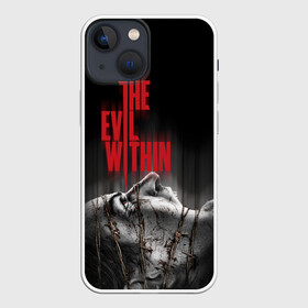 Чехол для iPhone 13 mini с принтом The Evil Within в Петрозаводске,  |  | Тематика изображения на принте: evil | horror | зло | ужас | хоррор