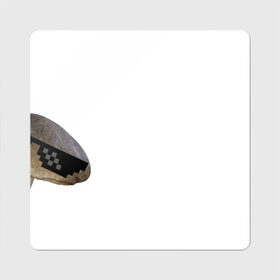 Магнит виниловый Квадрат с принтом Это Рязань в Петрозаводске, полимерный материал с магнитным слоем | размер 9*9 см, закругленные углы | rzn | гриб | грибы | детка | очки | рзн | рязань | тренд