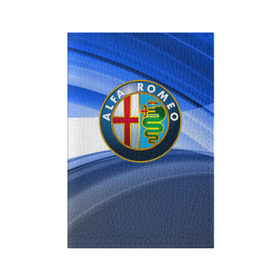 Обложка для паспорта матовая кожа с принтом Alfa Romeo в Петрозаводске, натуральная матовая кожа | размер 19,3 х 13,7 см; прозрачные пластиковые крепления | авто | автомобиль | альфа ромео | италия | машина | спорткар | тачка