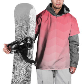 Накидка на куртку 3D с принтом Игра цветов в Петрозаводске, 100% полиэстер |  | абстракция | винтаж | игра теней | переливание | переливания цветов | плавный переход | розовый | ромб | треугольник | узор