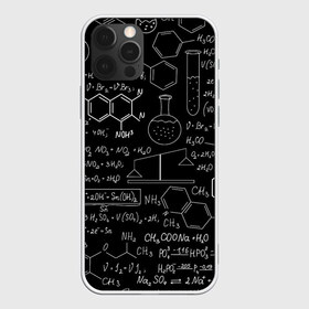 Чехол для iPhone 12 Pro Max с принтом Химия в Петрозаводске, Силикон |  | формула | шпаргалка