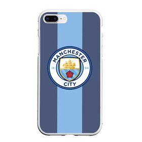 Чехол для iPhone 7Plus/8 Plus матовый с принтом Манчестер Сити в Петрозаводске, Силикон | Область печати: задняя сторона чехла, без боковых панелей | city | manchester | брюйне | жезус | футбол
