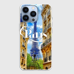 Чехол для iPhone 13 Pro с принтом Париж, Эйфелева башня в Петрозаводске,  |  | architecture | city | eiffel tower | houses | paris | street | the sky | архитектура | город | дома | небо | париж | улица | эйфелева башня