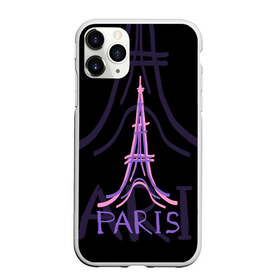Чехол для iPhone 11 Pro матовый с принтом Париж в Петрозаводске, Силикон |  | architecture | eiffel tower | france | paris | архитектура | париж | франция | эйфелева башня