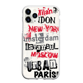 Чехол для iPhone 11 Pro матовый с принтом Города в Петрозаводске, Силикон |  | amsterdam | istanbul | london | moscow | new york | paris | urban | амстердам | лондон | москва | нью йорк | париж | стамбул