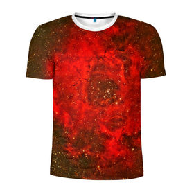 Мужская футболка 3D спортивная с принтом Galaxies Star в Петрозаводске, 100% полиэстер с улучшенными характеристиками | приталенный силуэт, круглая горловина, широкие плечи, сужается к линии бедра | space | star | вселенная | звезды | космический | космос | плеяды | пространство