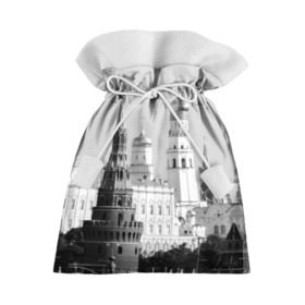 Подарочный 3D мешок с принтом Москва в Петрозаводске, 100% полиэстер | Размер: 29*39 см | Тематика изображения на принте: город | пейзаж