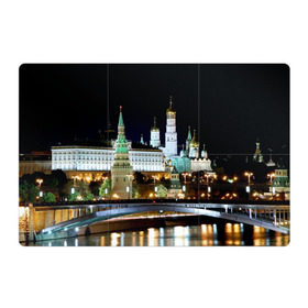 Магнитный плакат 3Х2 с принтом Москва в Петрозаводске, Полимерный материал с магнитным слоем | 6 деталей размером 9*9 см | Тематика изображения на принте: город | ночь | пейзаж