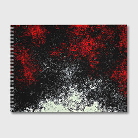 Альбом для рисования с принтом Взрыв красок в Петрозаводске, 100% бумага
 | матовая бумага, плотность 200 мг. | брызги | разноцветный | яркий