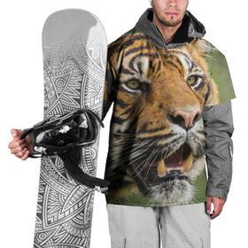 Накидка на куртку 3D с принтом Тигр в Петрозаводске, 100% полиэстер |  | 