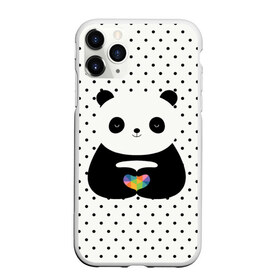 Чехол для iPhone 11 Pro матовый с принтом Любовь панды в Петрозаводске, Силикон |  | animal | bear | beast | forest | heart | love | nature | panda | животное | зверь | лес | любовь | медведь | панда | природа | сердце | страсть