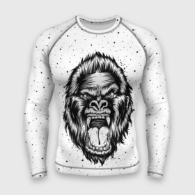 Мужской рашгард 3D с принтом Рык гориллы в Петрозаводске,  |  | animal | beast | gorilla | head | monkey | nature | rage | roar | голова | горилла | жиивотное | зверь | обезьяна | природа | рык | ярость