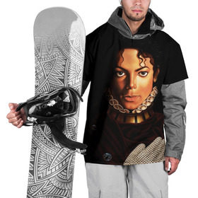 Накидка на куртку 3D с принтом Король Майкл Джексон в Петрозаводске, 100% полиэстер |  | Тематика изображения на принте: king | michael jackson | pop music | король | майкл | музыка | перчатка | поп музыка